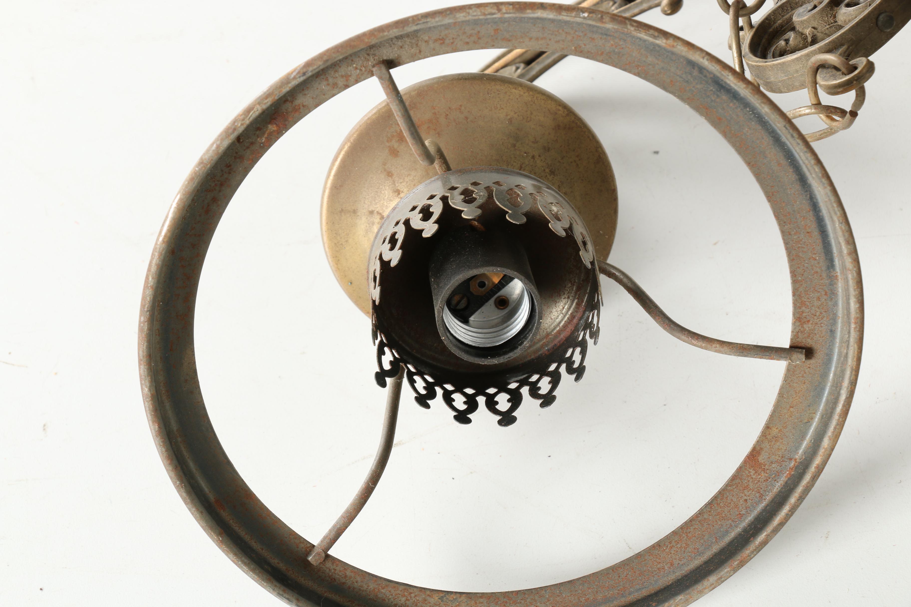 Vintage Metal Pendant Lamp