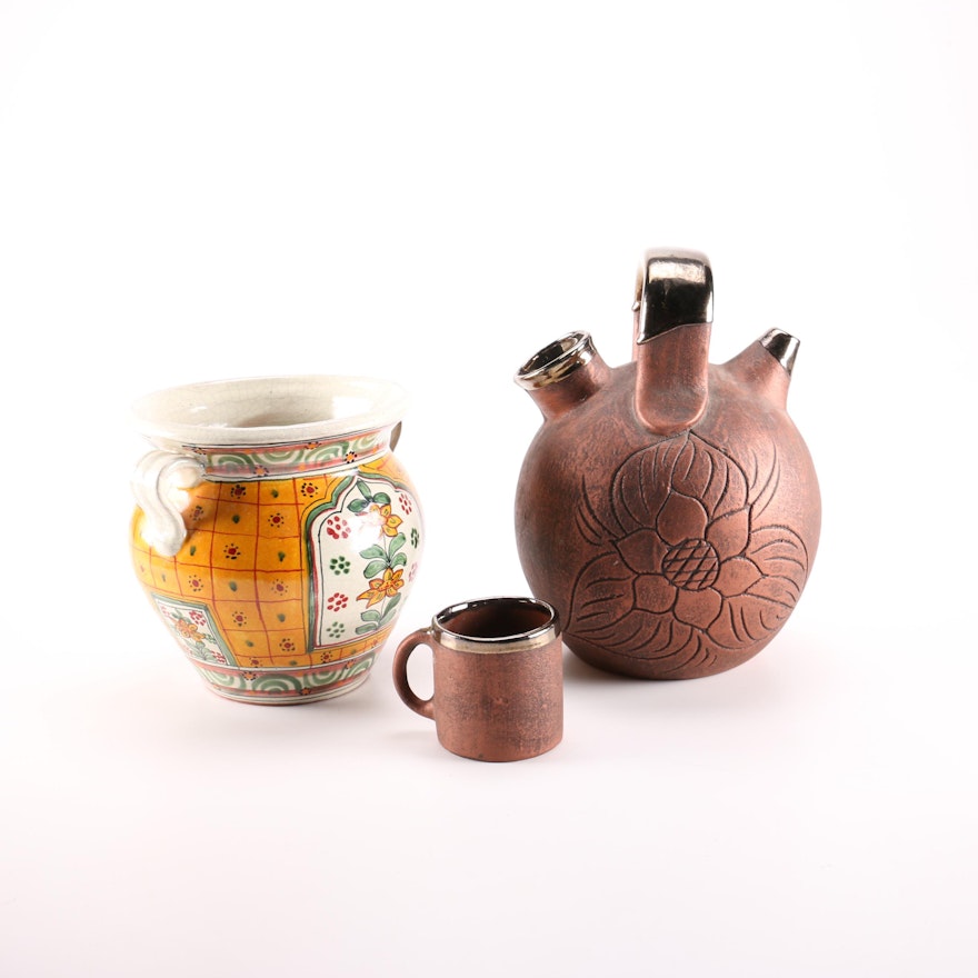 Ceramic Pots and Mug