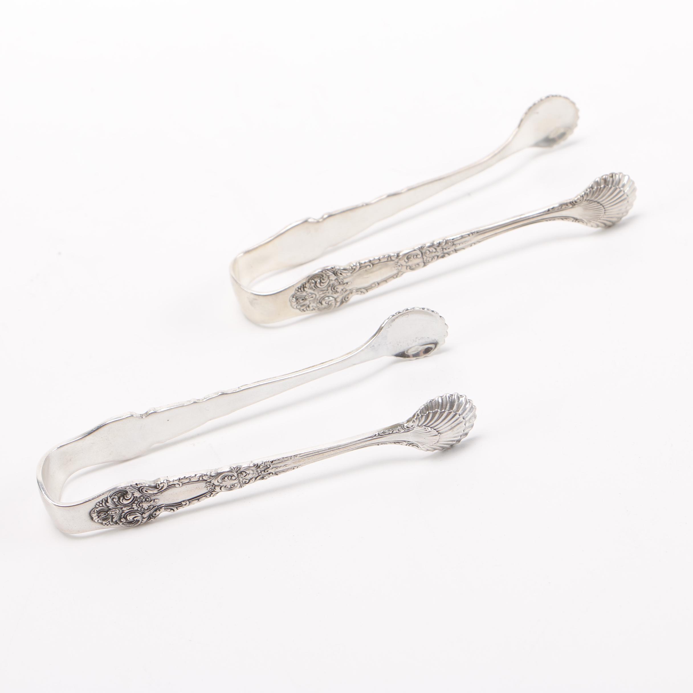 Reed & Barton "French Renaissance" Sterling Sugar Tongs
