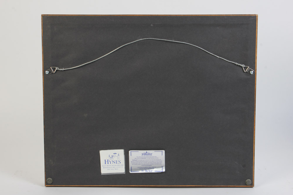 Mixed Media Study for the Tower Oaks Lodge Logo