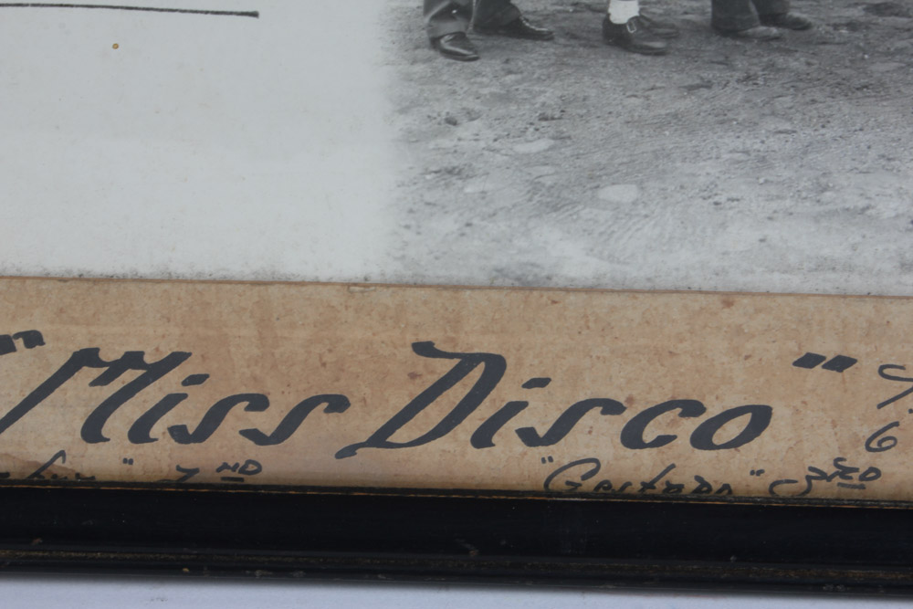 Collection of Three Black and White Photographs of Horse Racing