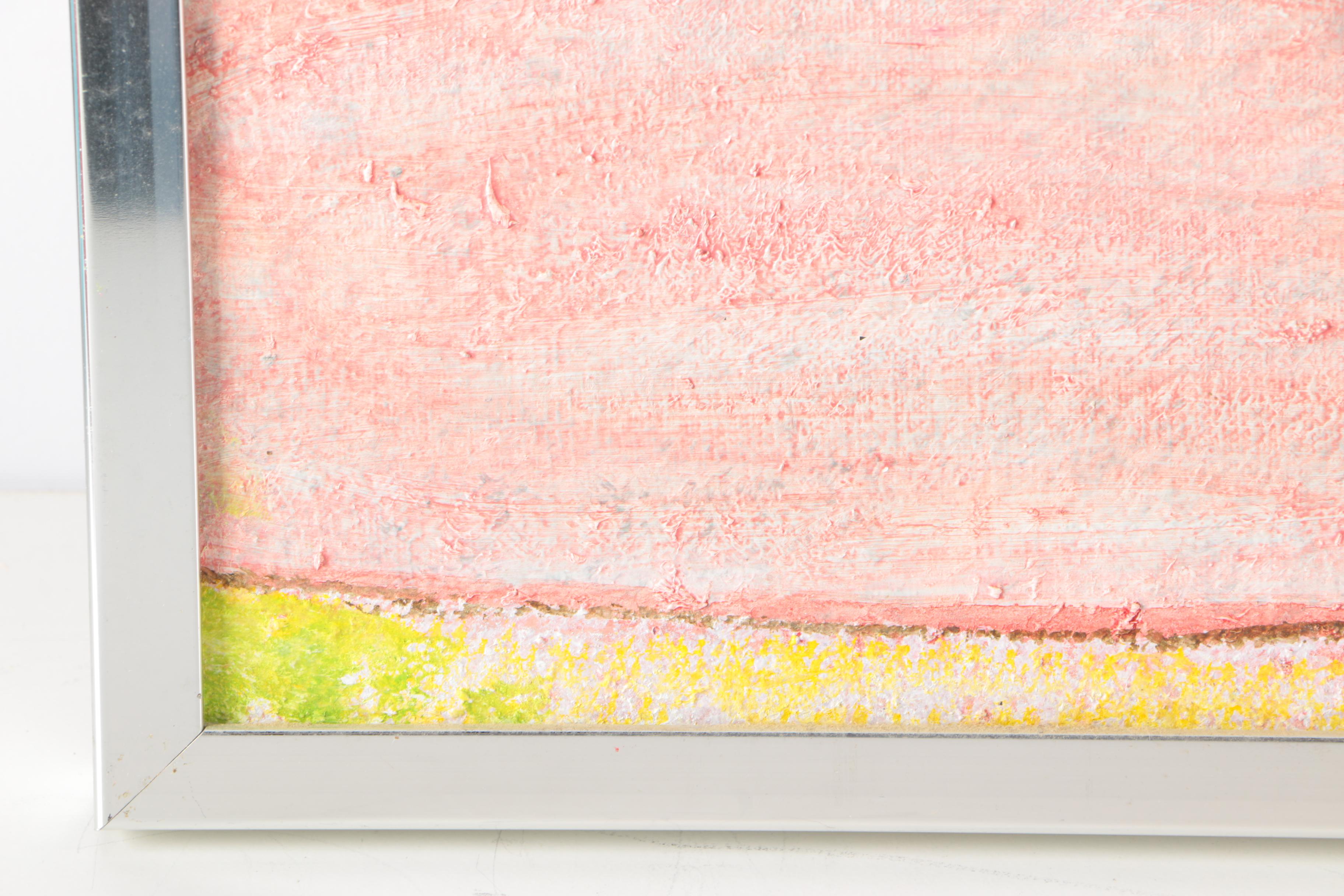 Joan Abelove Oil Painting on Canvas "Vacation Land"