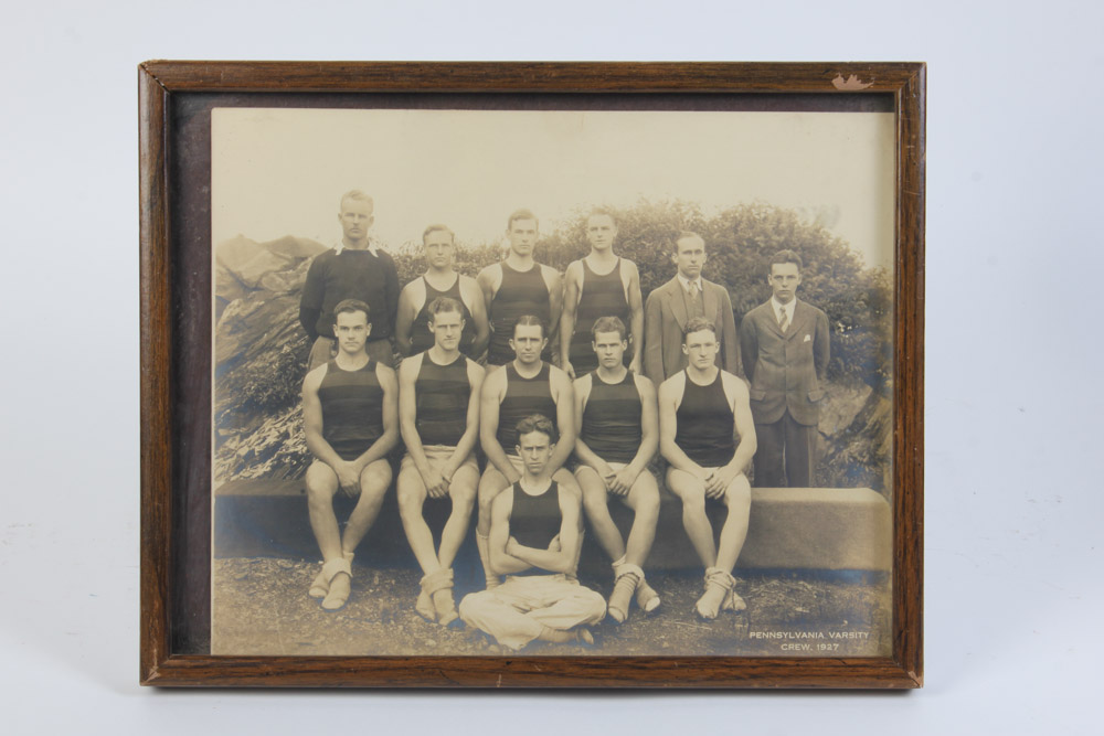 Grouping of Vintage Rowing Photographs