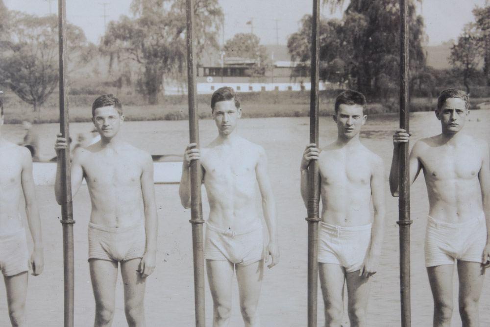 Grouping of Vintage Rowing Photographs