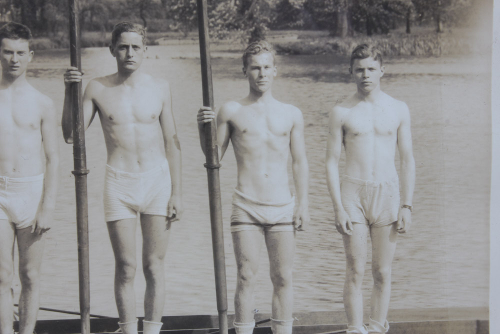 Grouping of Vintage Rowing Photographs