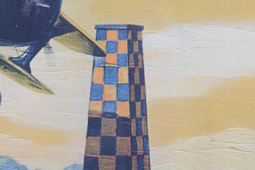 Pair of Giclee Prints After Aviation Themed Art