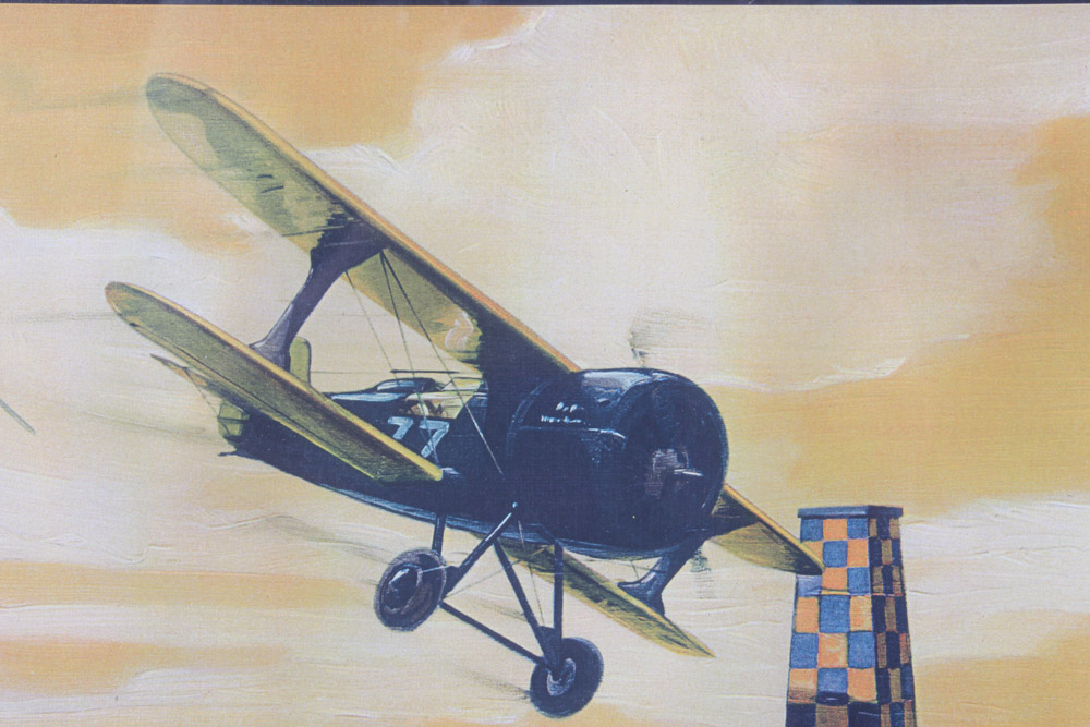 Pair of Giclee Prints After Aviation Themed Art
