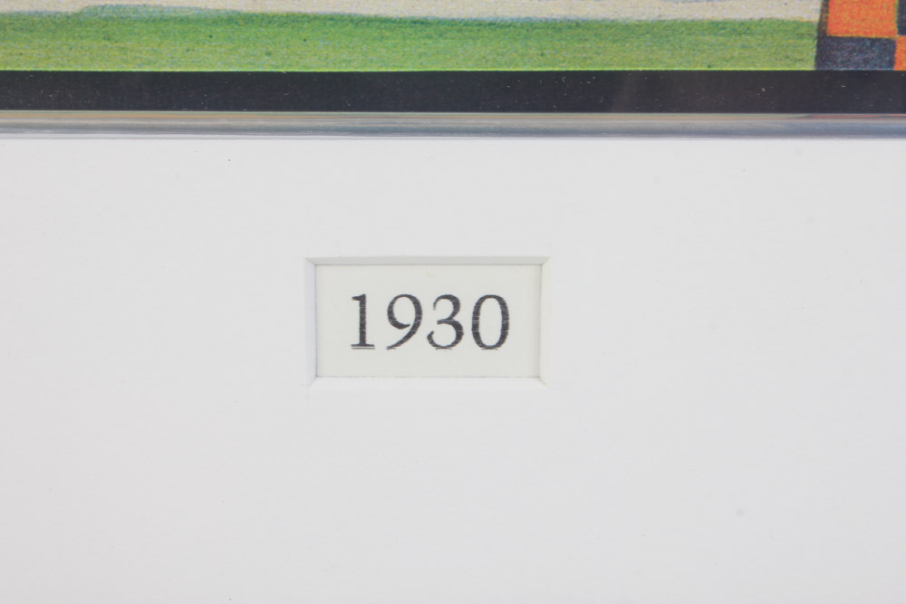 Pair of Giclee Prints After Aviation Themed Art