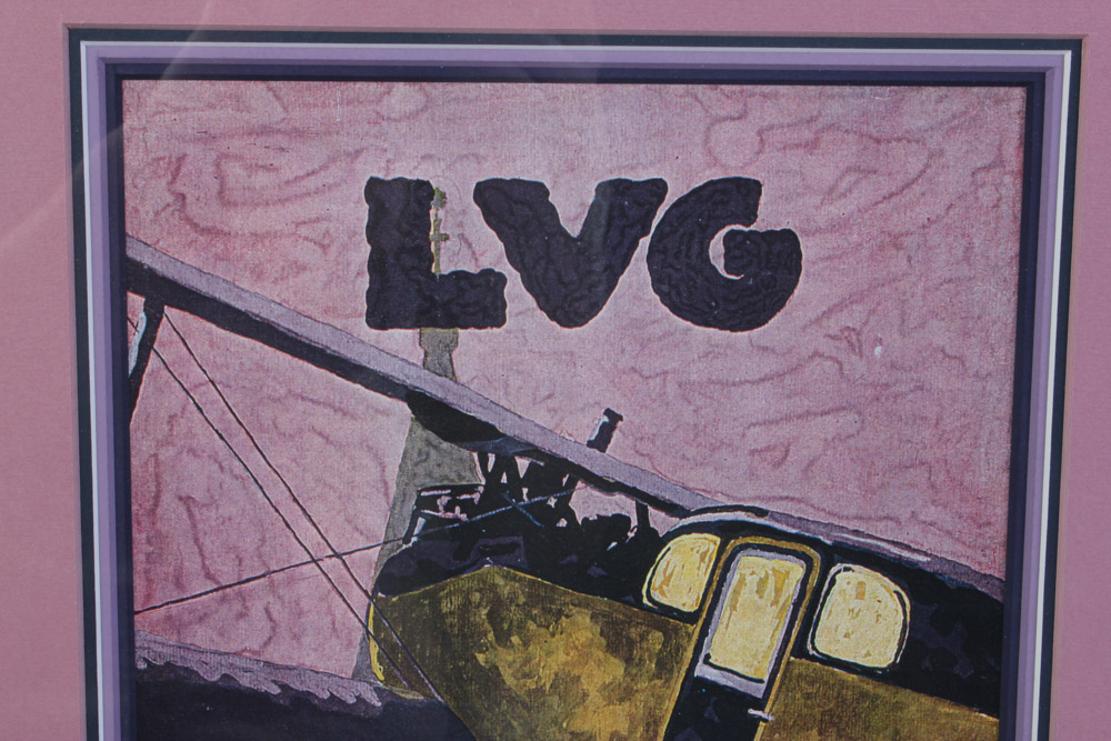 Collection of Giclees After Aviation Themed Prints