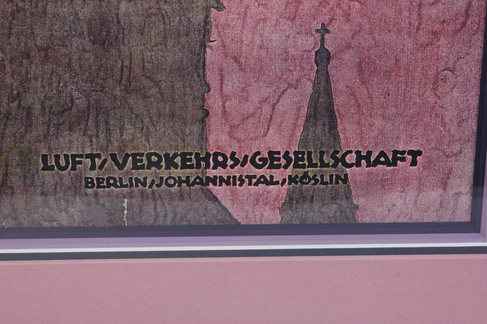 Collection of Giclees After Aviation Themed Prints