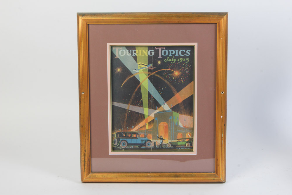 Collection of Giclees After Aviation Themed Prints