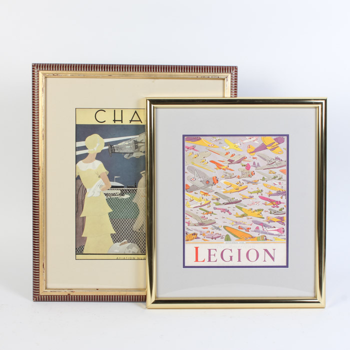 Original "Legion" and "Charm" Magazine Covers