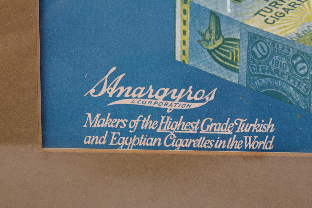 Collection of Vintage Turkish Cigarette Advertisements