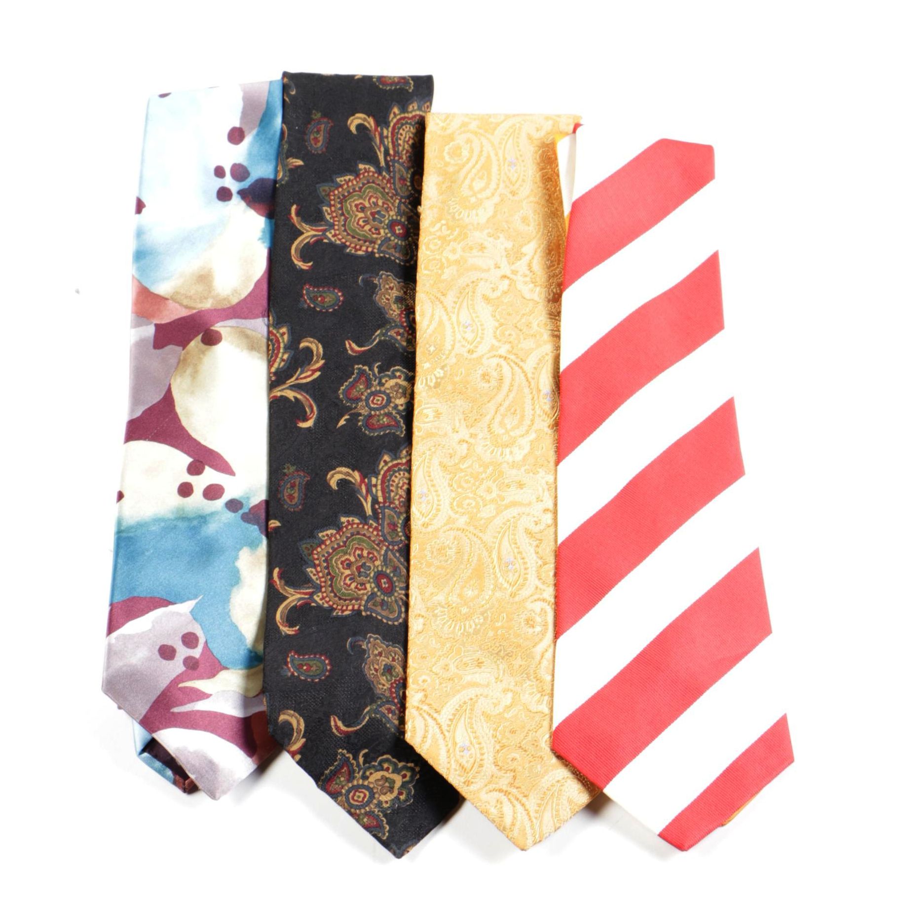 Neckties Including Valentino, J. Crew and Tommy Hilfiger