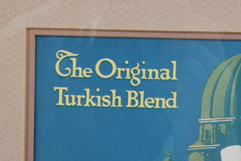 Collection of Vintage Turkish Cigarette Advertisements