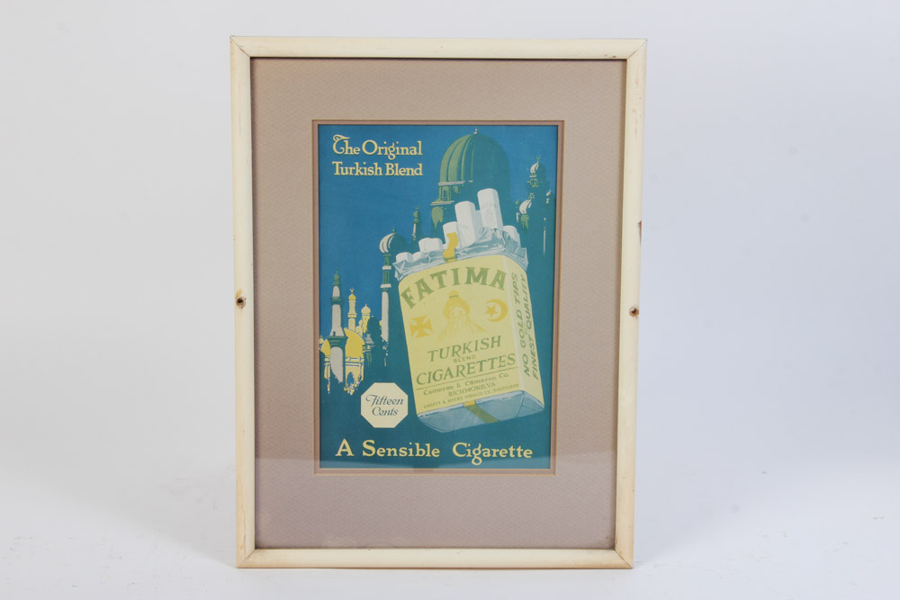 Collection of Vintage Turkish Cigarette Advertisements