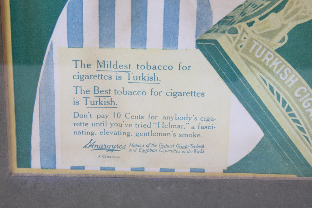 Collection of Vintage Turkish Cigarette Advertisements