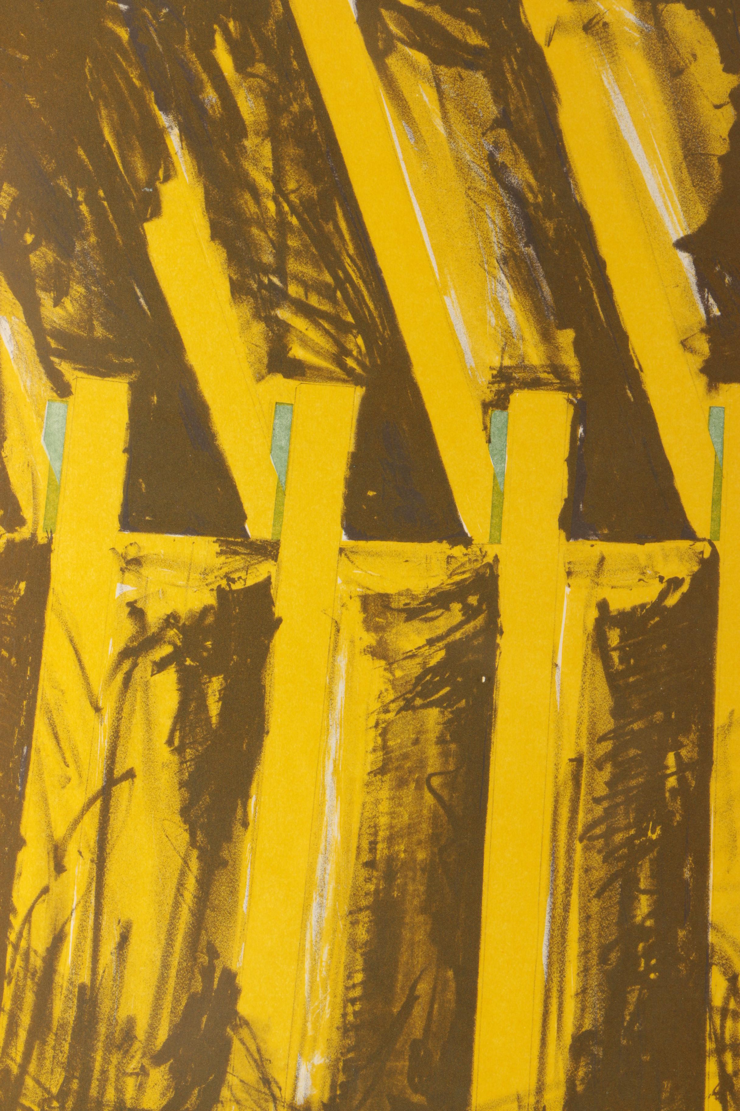 Roy Nicholson Limited Edition Serigraph on Paper "Crib (40) Series III"