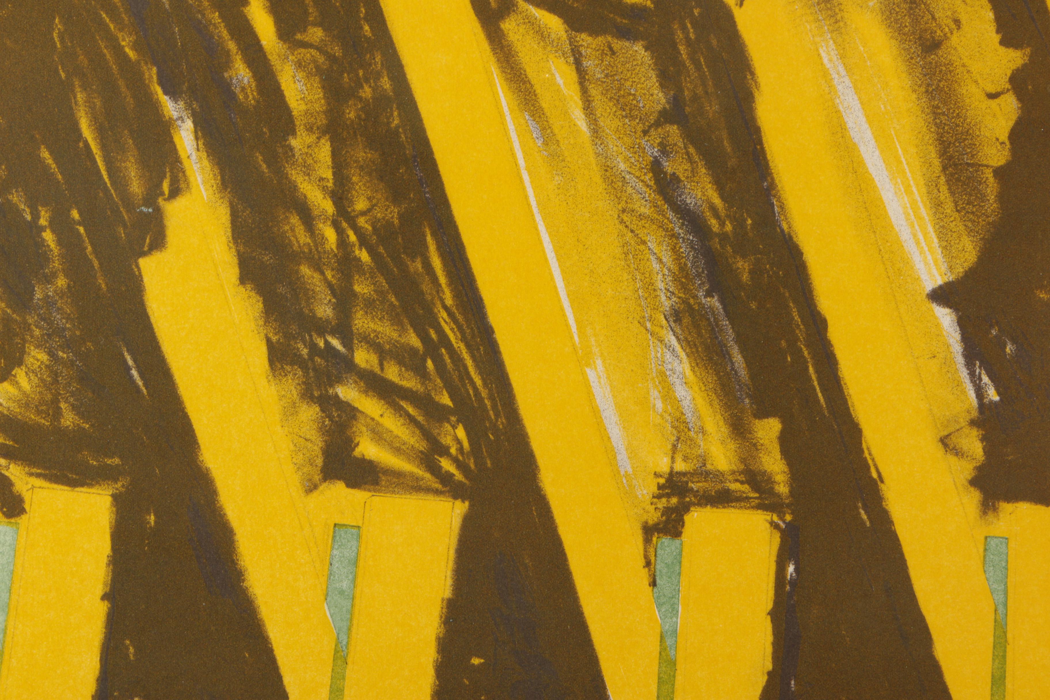 Roy Nicholson Limited Edition Serigraph on Paper "Crib (40) Series III"