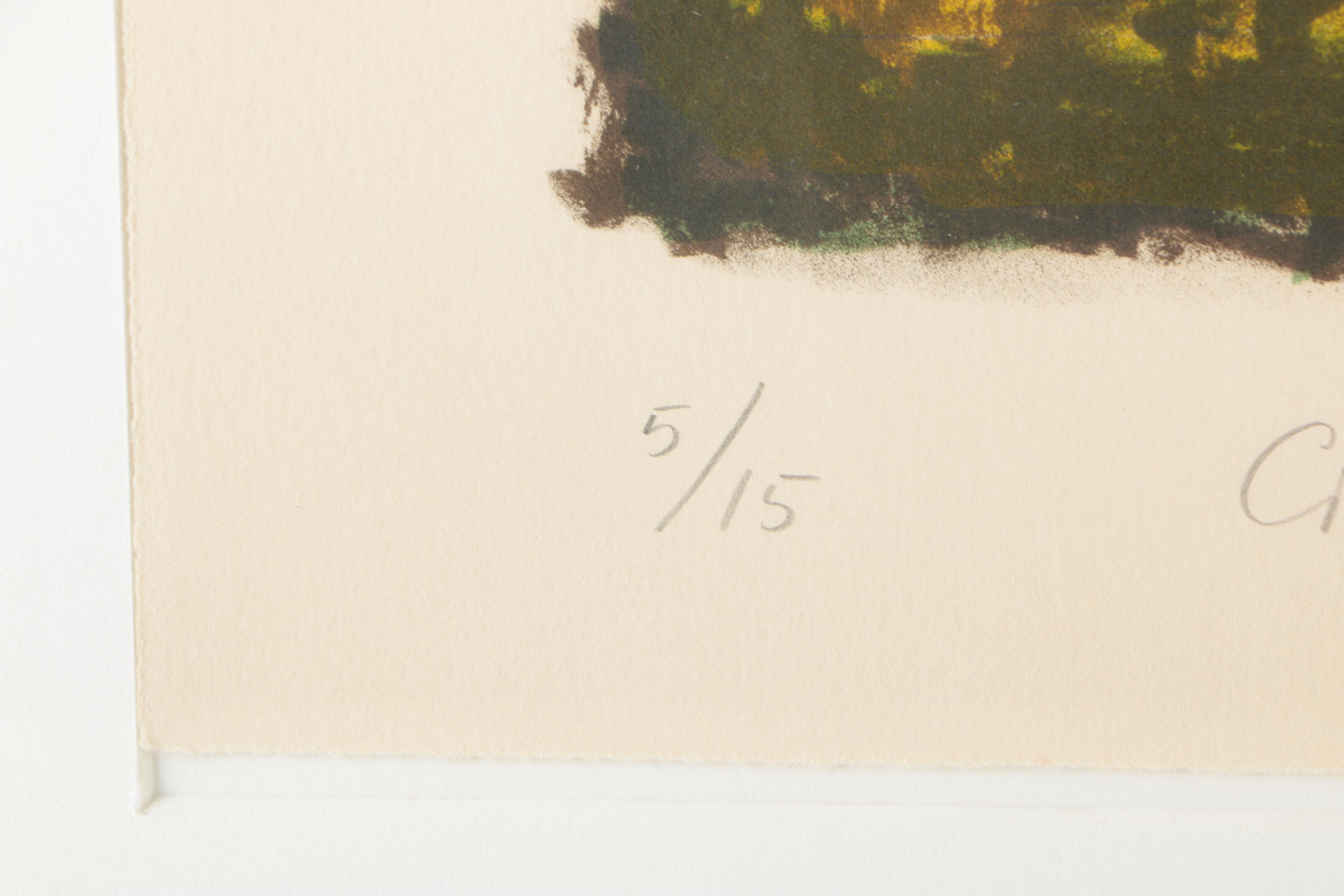 Roy Nicholson Limited Edition Serigraph on Paper "Crib (40) Series III"