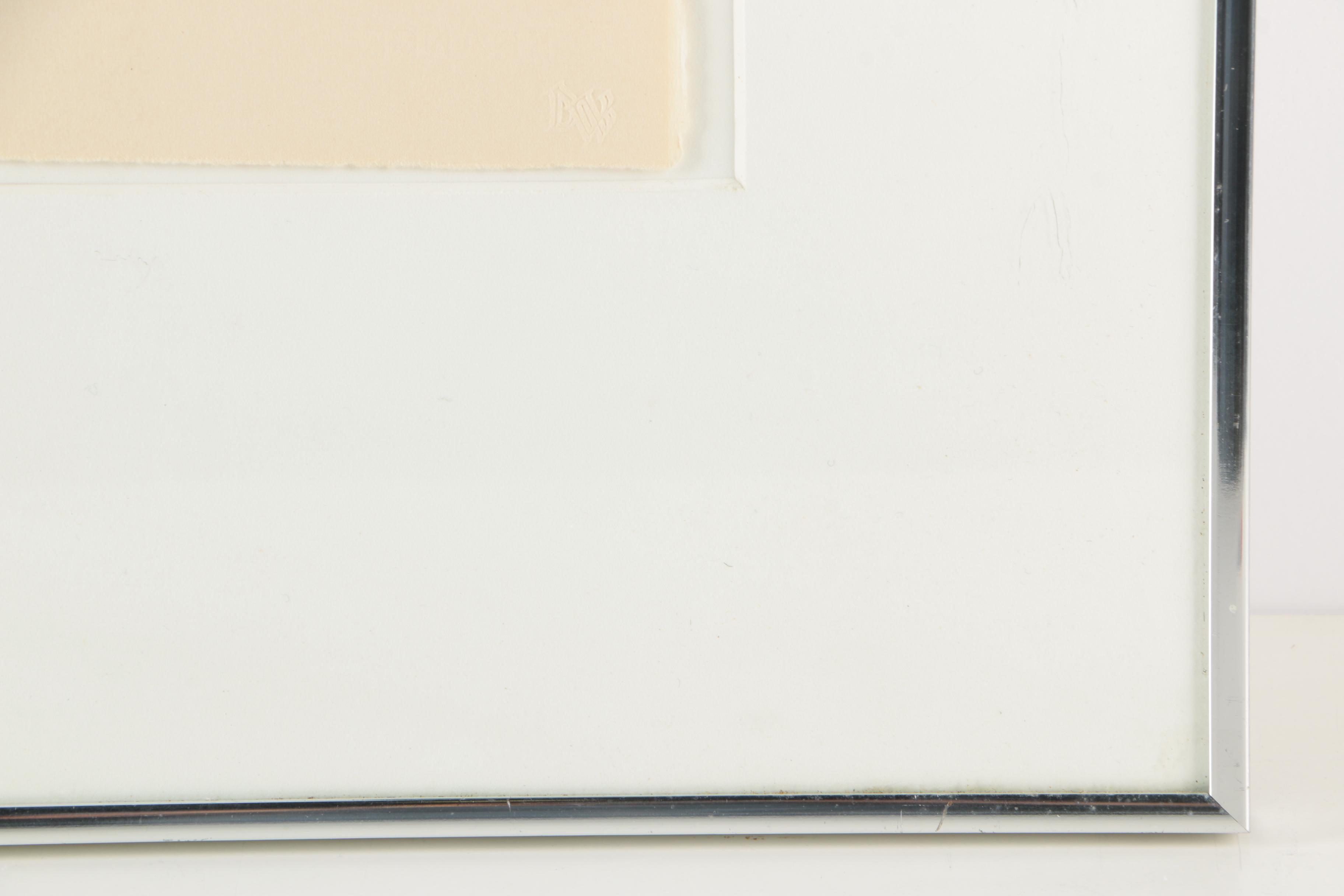 Roy Nicholson Limited Edition Serigraph on Paper "Crib (40) Series III"