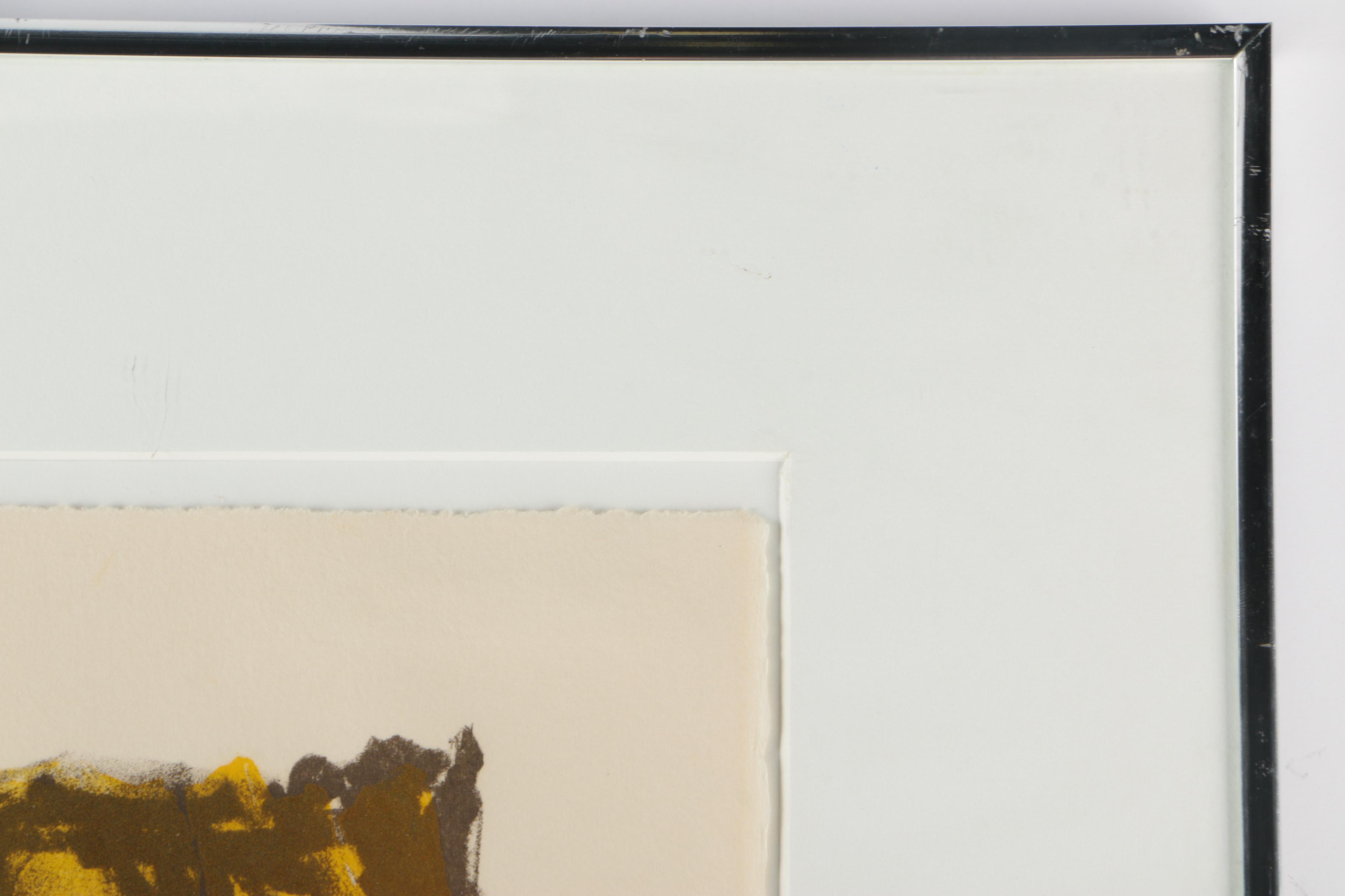 Roy Nicholson Limited Edition Serigraph on Paper "Crib (40) Series III"