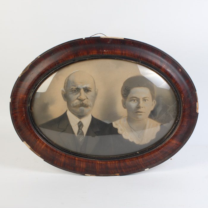 Crayon Portrait of Couple