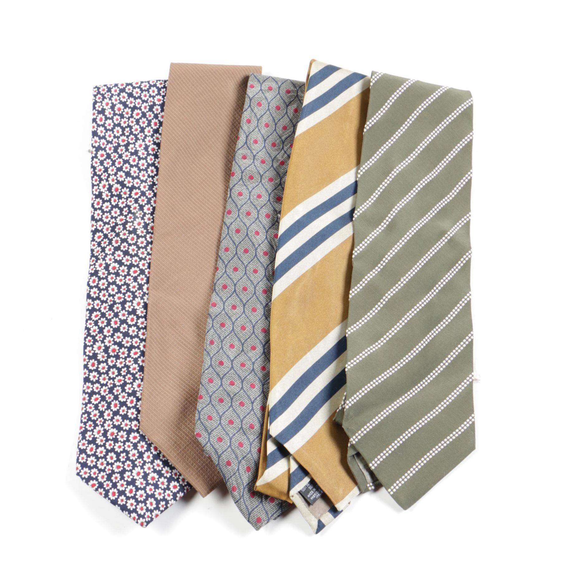 Givenchy, Armani, Donna Karan and Gant Neckties
