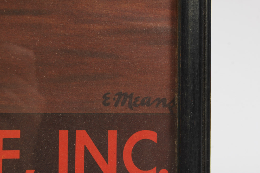 Vintage Offset Lithograph Poster for Russian War Relief Inc.