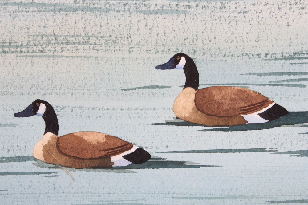 Dennis Clevenger Gouache Painting on Paper