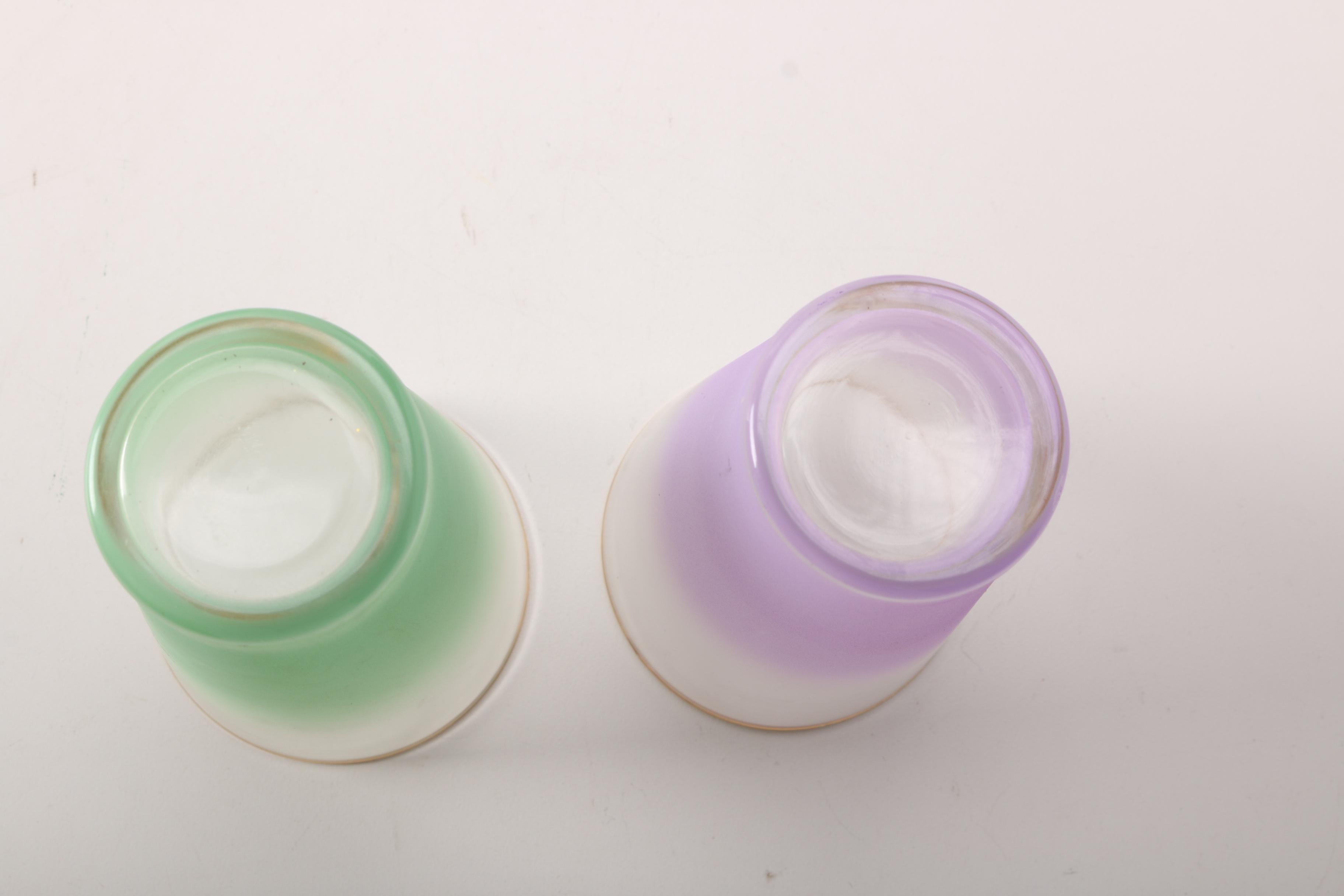 Frosted Pitcher and Glass Set