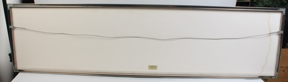 Offset Lithograph After the Plans for the Arlington Memorial Bridge