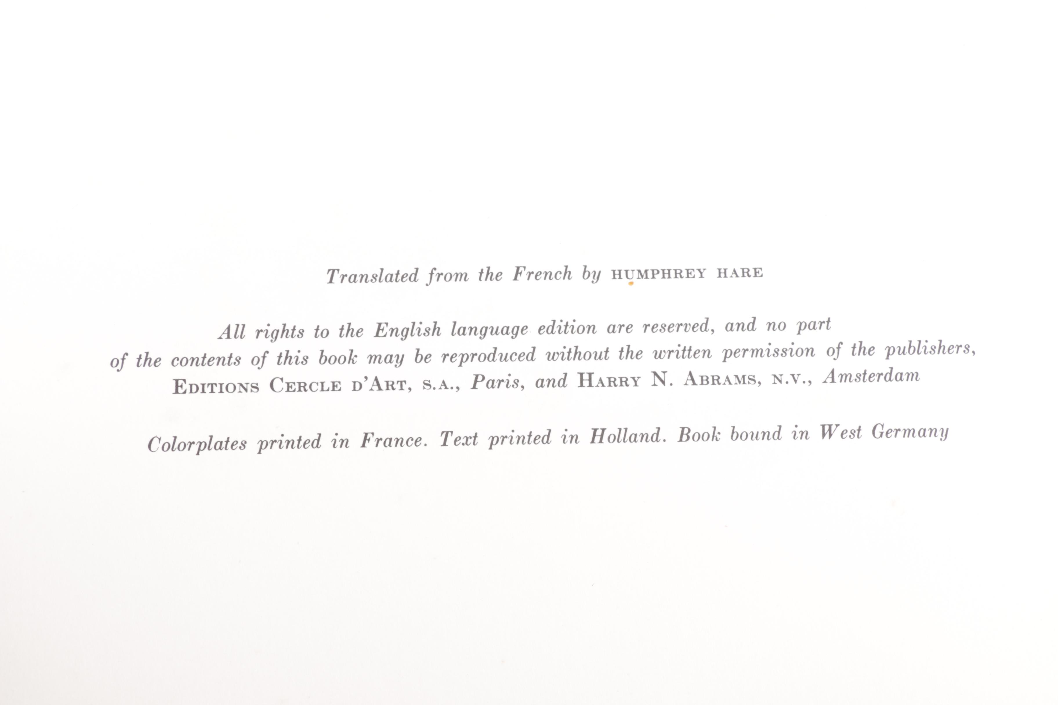 "Picasso: Women" Translated by Humphrey Hare