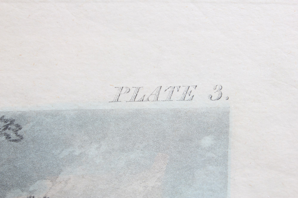 J. Harris Etching with Aquatint "The Meet"