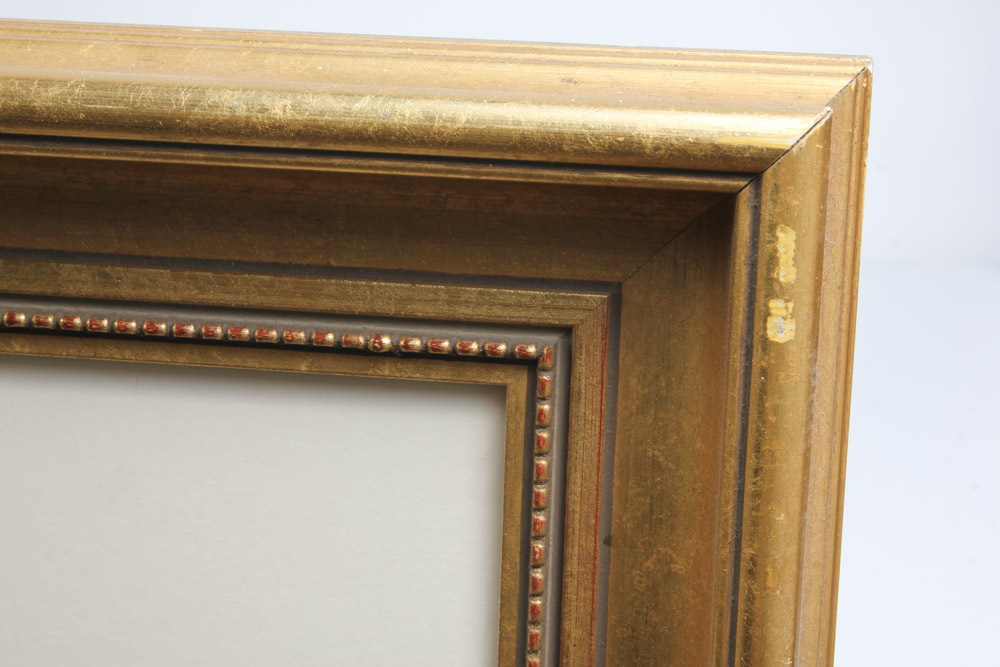 J. Harris Etching with Aquatint "The Meet"