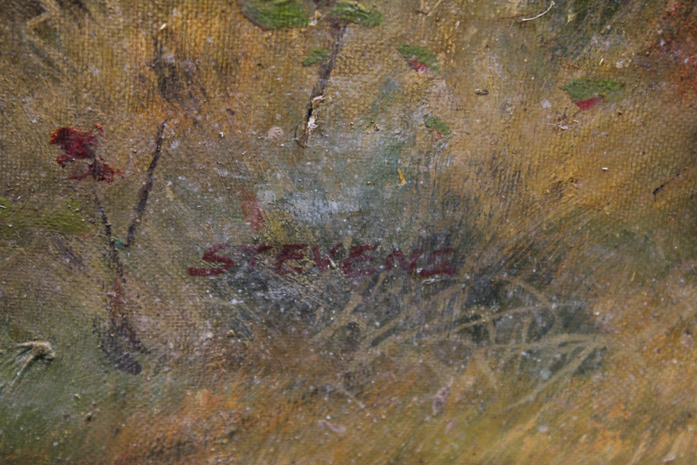 Oil Painting on Canvas of Hunting Scene