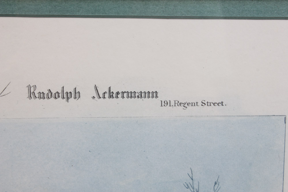 Frederick Christian Lewis Aquatint Engraving After Henry Alken "The Quorn Hunt: Snob is Beat!"