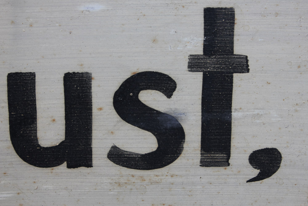 Handpainted Tin Sign