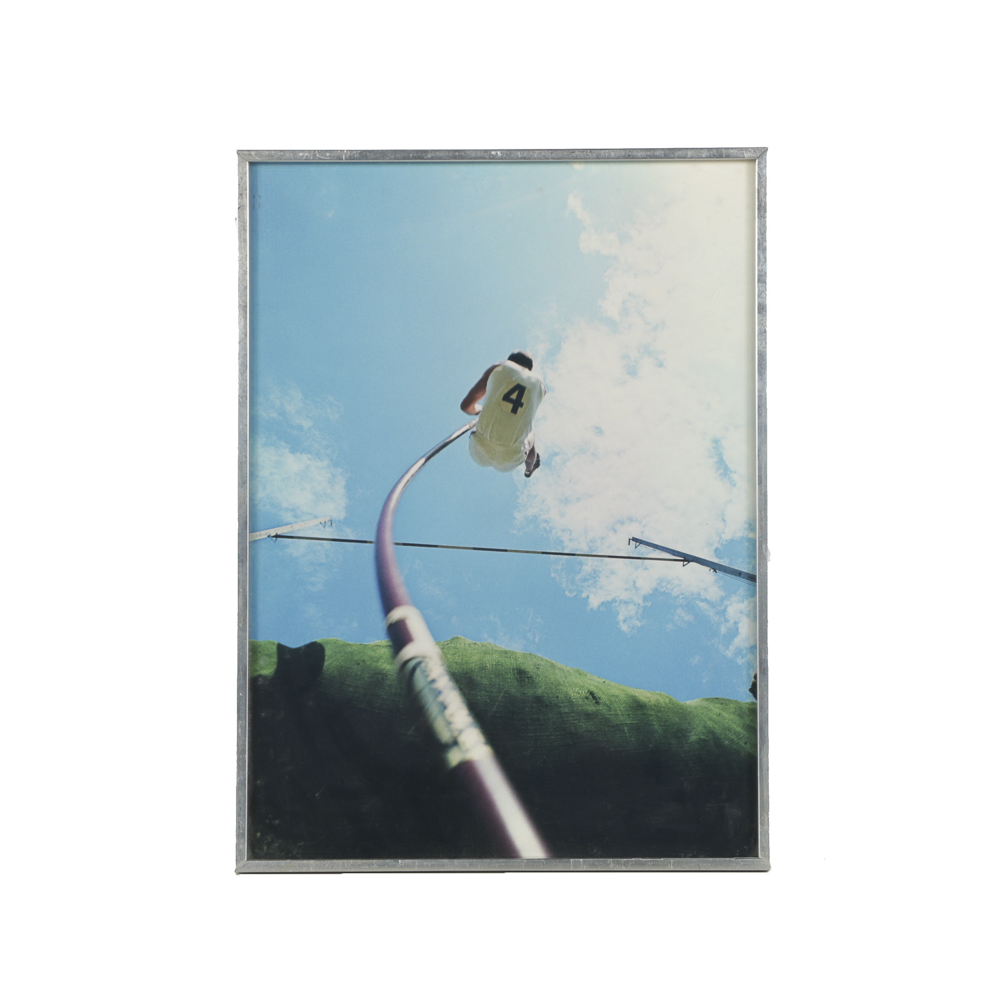 Gerry Cranham Digital Photograph on Paper of a Pole Vaulter