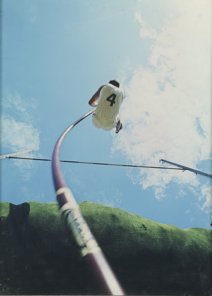 Gerry Cranham Digital Photograph on Paper of a Pole Vaulter