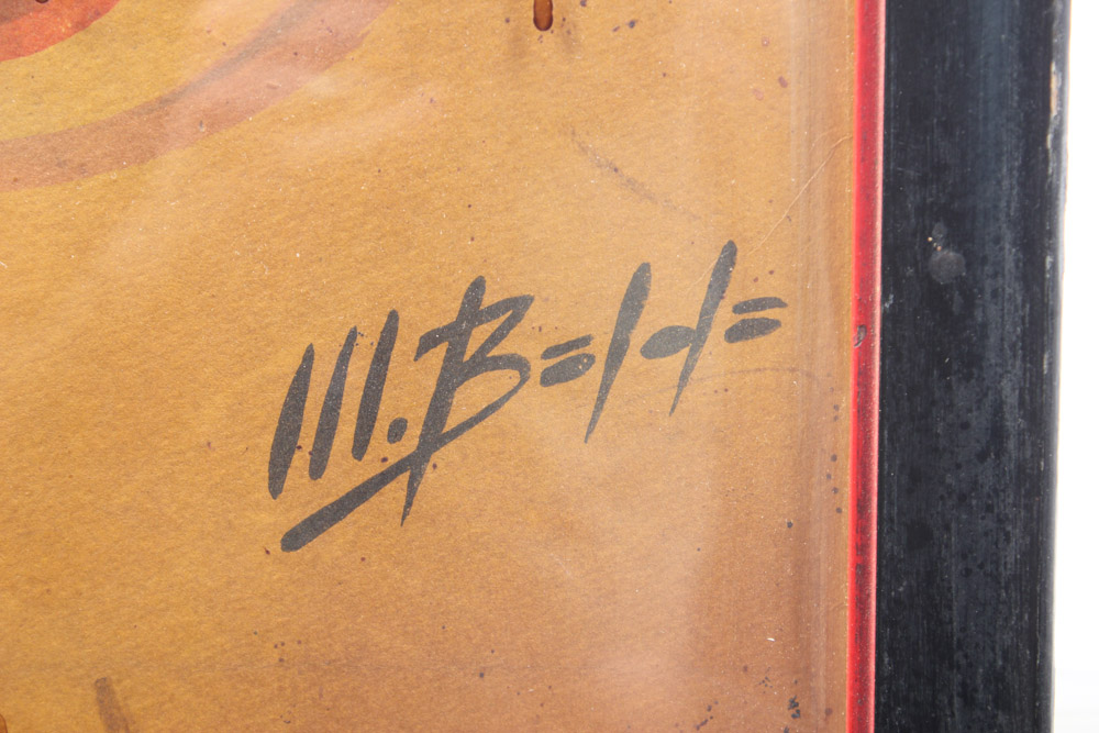 Original 1956 Color Lithograph Poster For The Festival of San Fermin