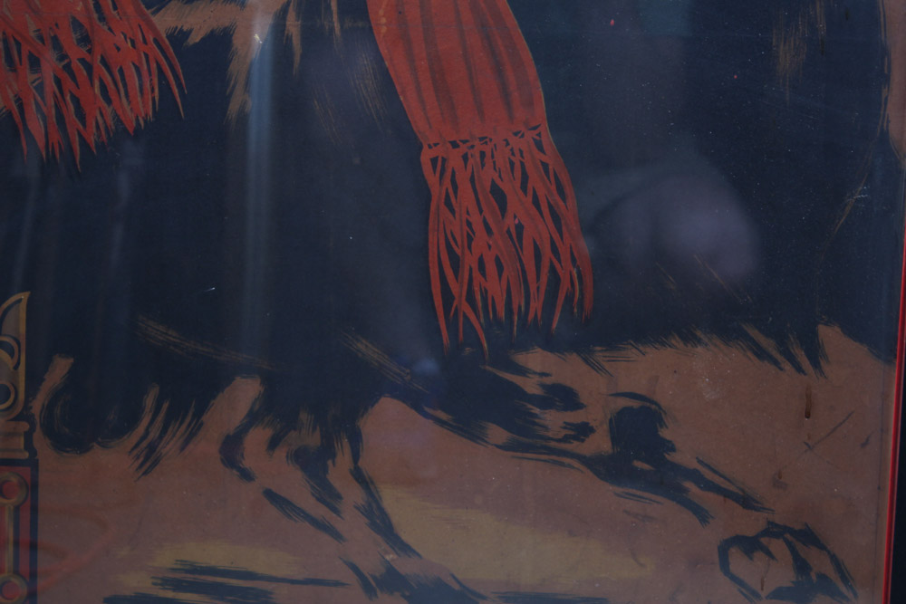 Original 1956 Color Lithograph Poster For The Festival of San Fermin