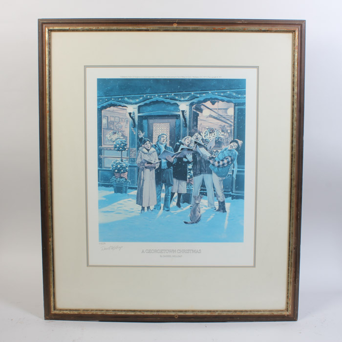 Darrel Millsap Limited Edition Print "A Georgetown Christmas"