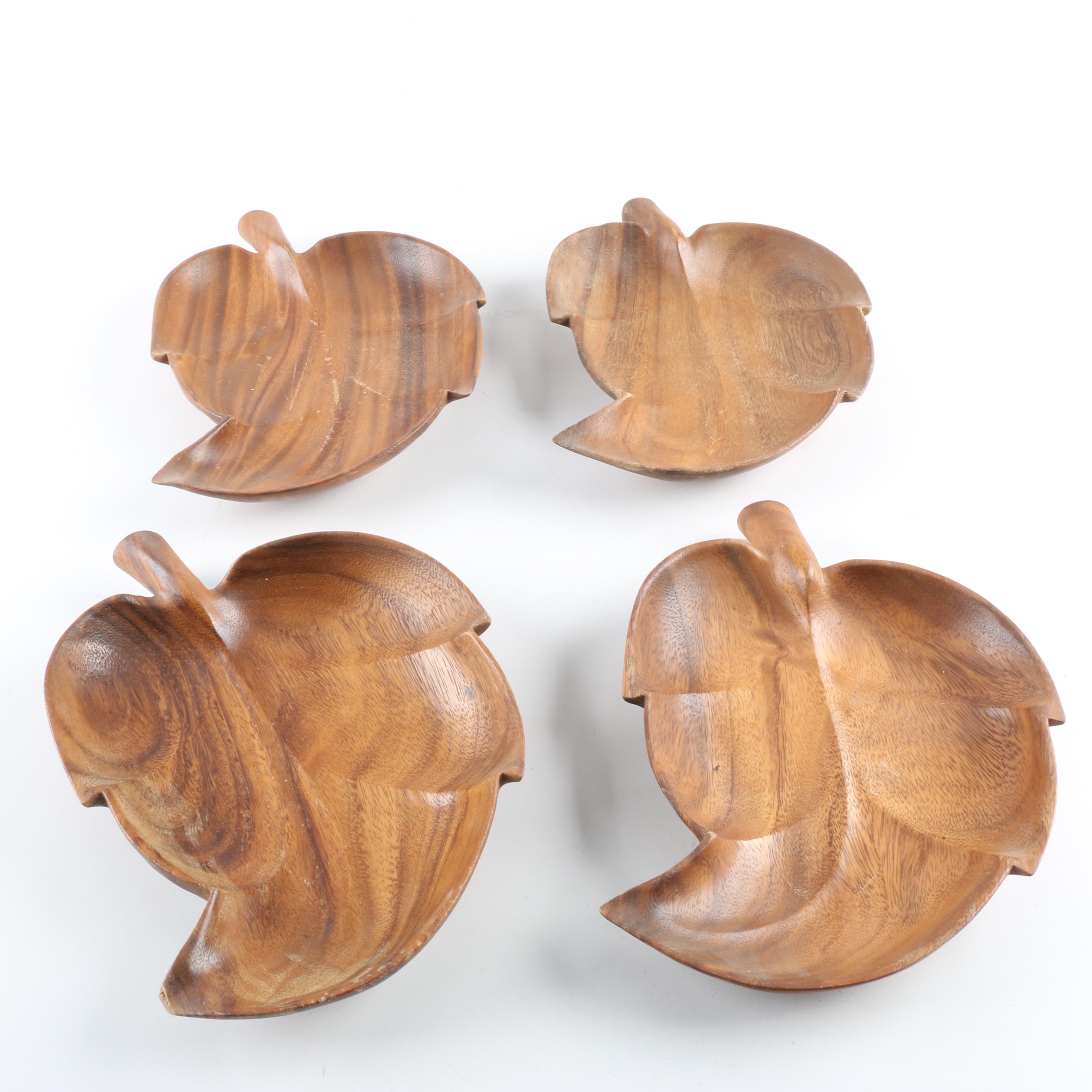 Hibiscus Brand Monkeypod Wood Dishes
