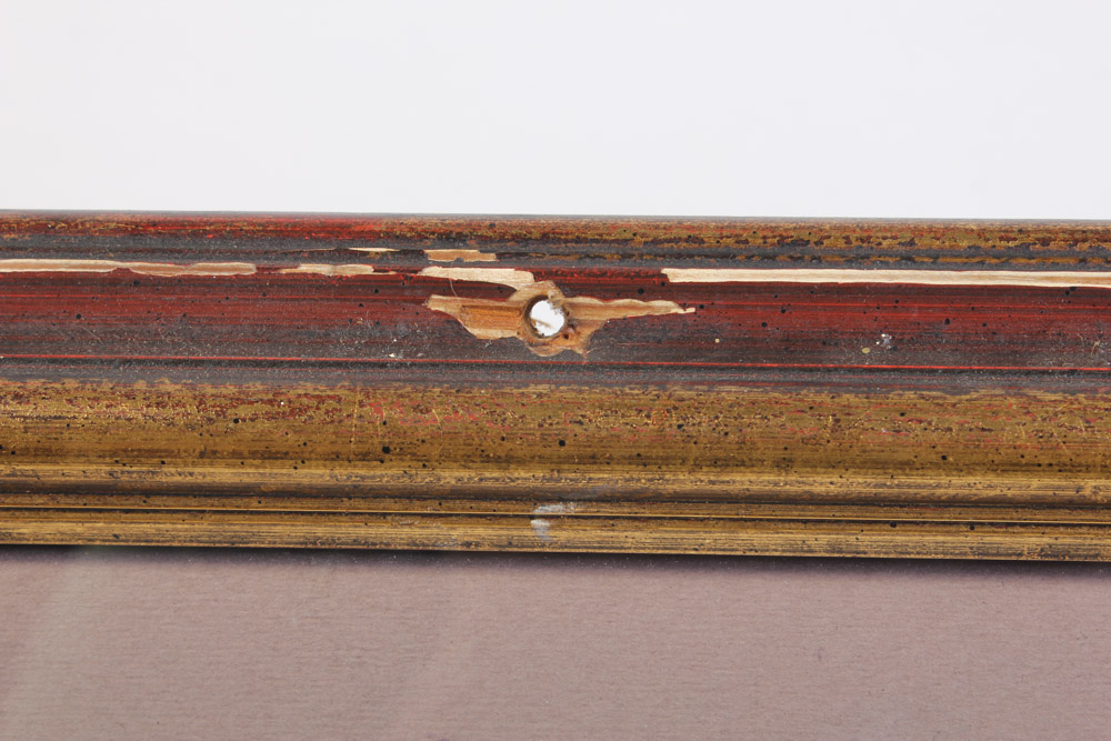 Currier & Ives Chromolithograph "Washington at Home"