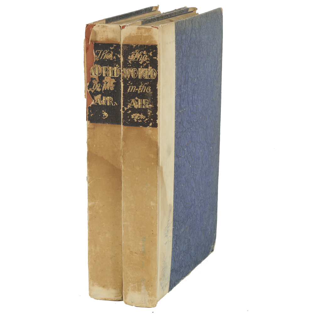 1930 Two Volume Set "The World in The Air: The Story of Flying in Pictures" by Francis Trevelyan Miller