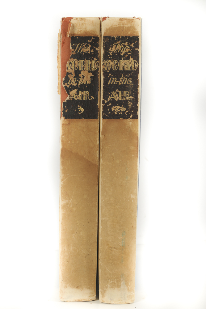 1930 Two Volume Set "The World in The Air: The Story of Flying in Pictures" by Francis Trevelyan Miller