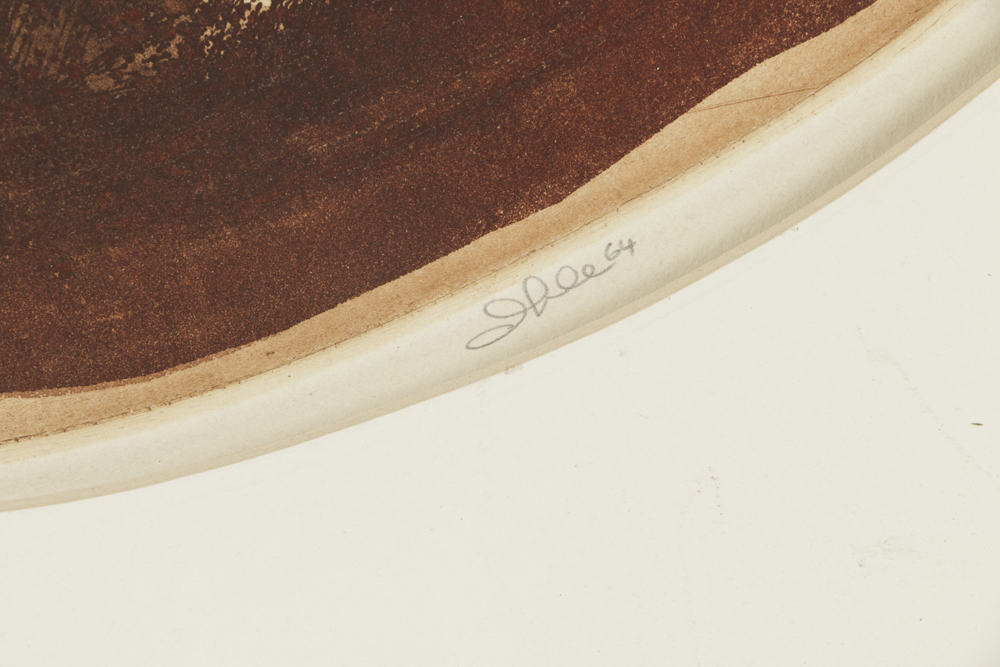 John Ihle Limited Edition Color Etching on Paper "Western Series I"