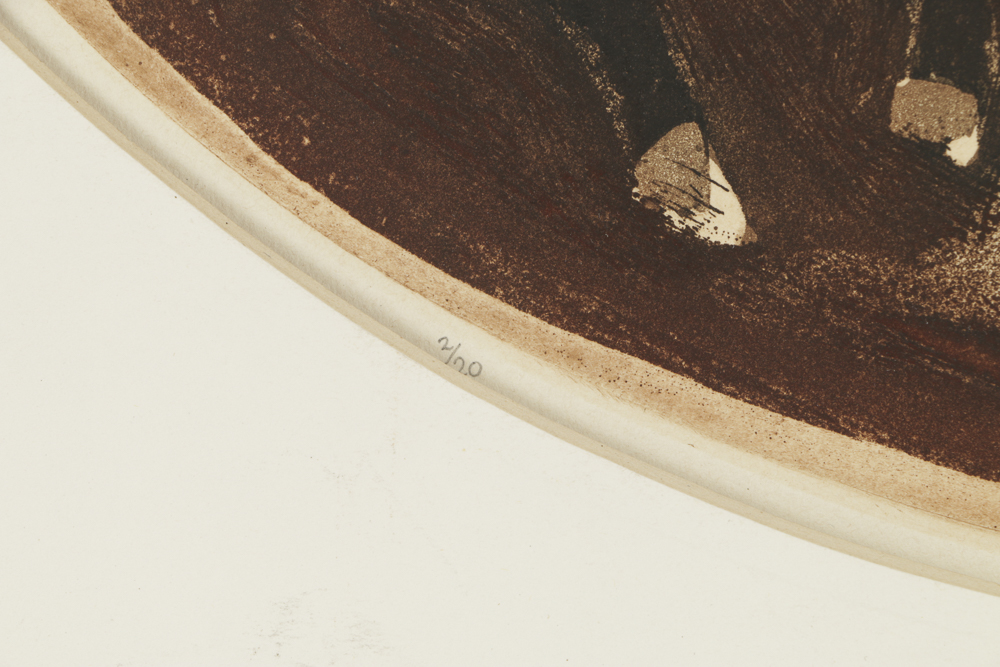 John Ihle Limited Edition Color Etching on Paper "Western Series I"