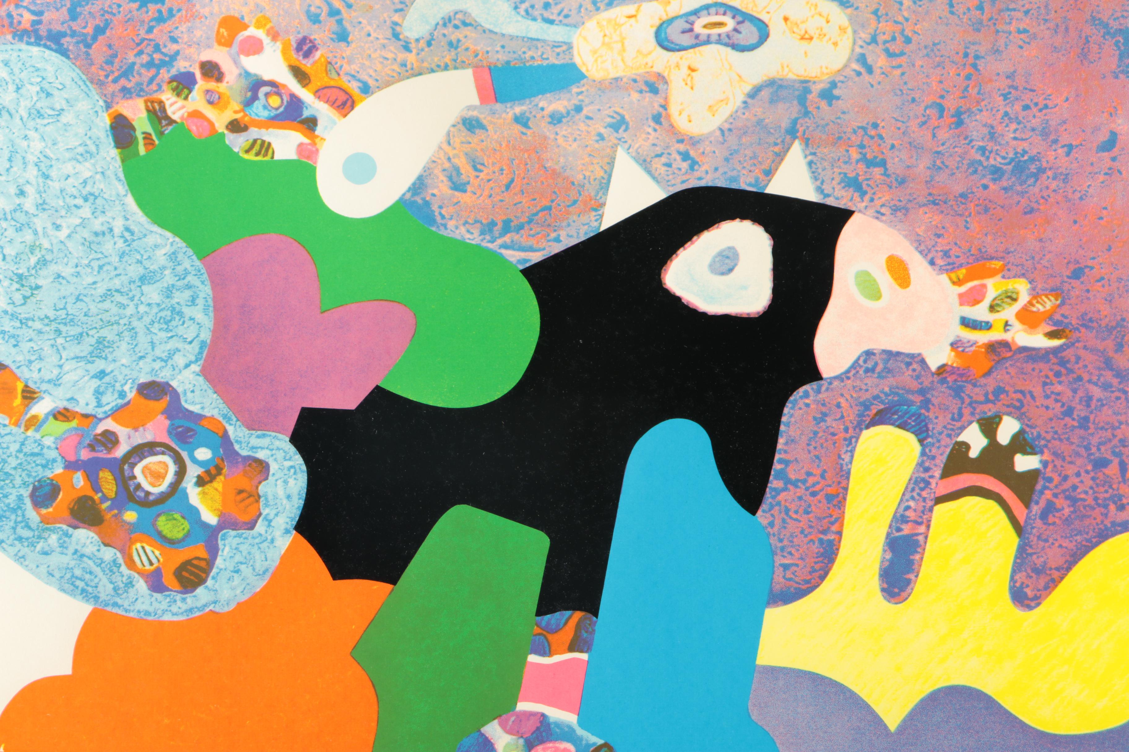 Otmar Alt Limited Edition Serigraph "Hippo"